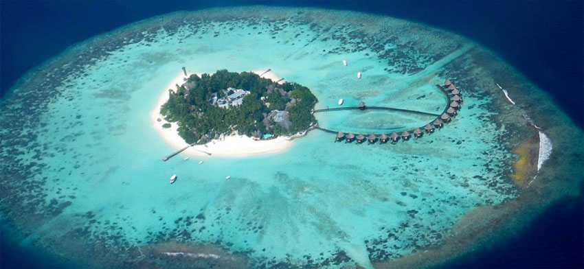 馬爾代夫--藍色美人蕉島 Thulhagiri Island Resort and